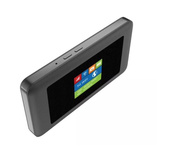 Unlock CAT18 5G MiFis Mobile Hotspots Cellular Wi-Fi Router 5000Mah Battery WiFi6 5G Router With Sim Card Slot