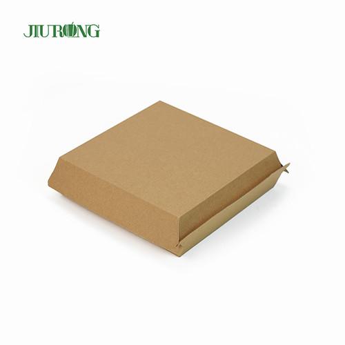 Biodegradable Eco Friendly Takeaway Packaging 1600ml Kraft Paper