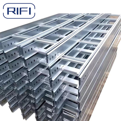 Customized Heavy-Duty Stainless Steel and Aluminium Perforated Ladder Cable Tray with Long Service Life