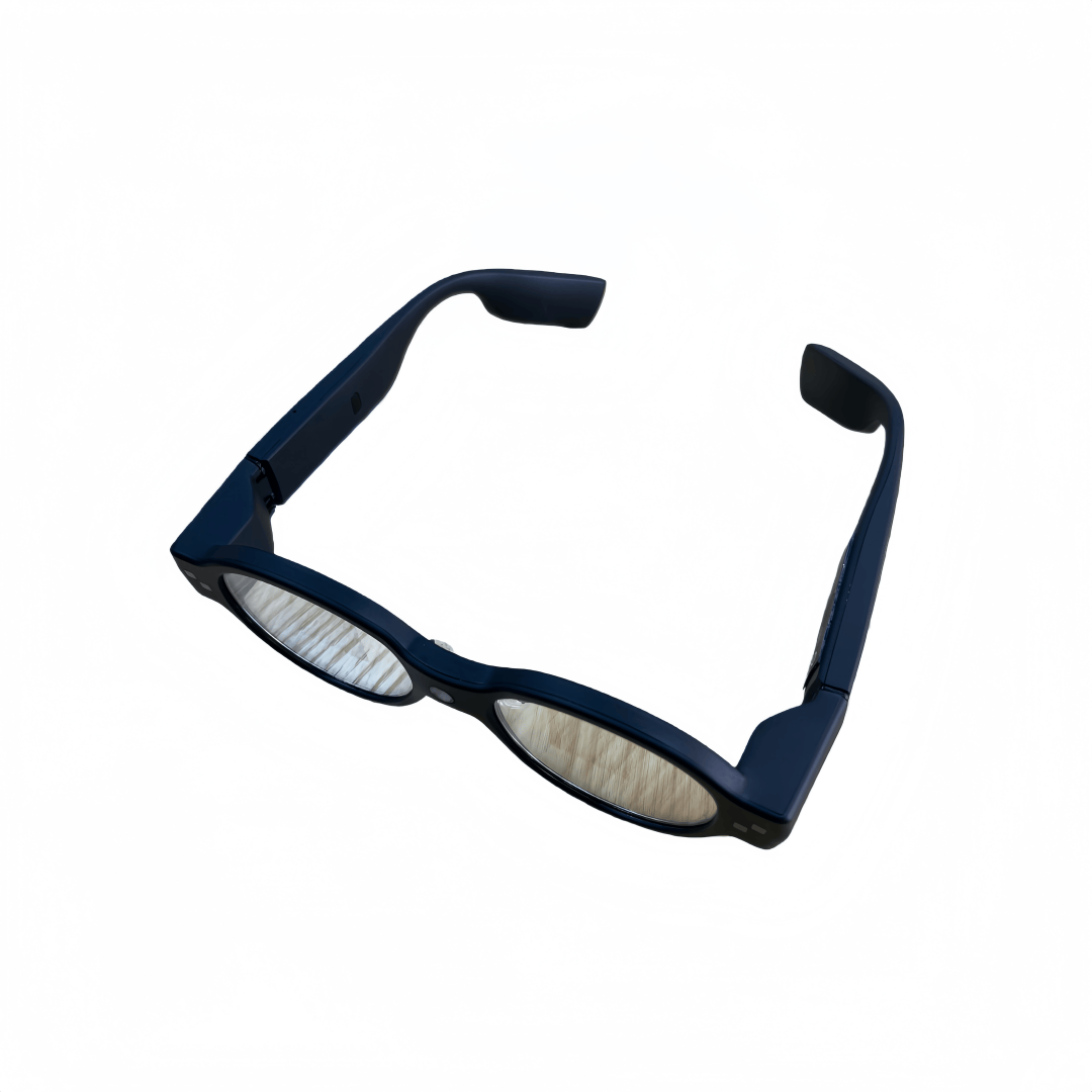 AR Smart Glasses with OLED Waveguide Display 30° FOV and AI Powered Translation