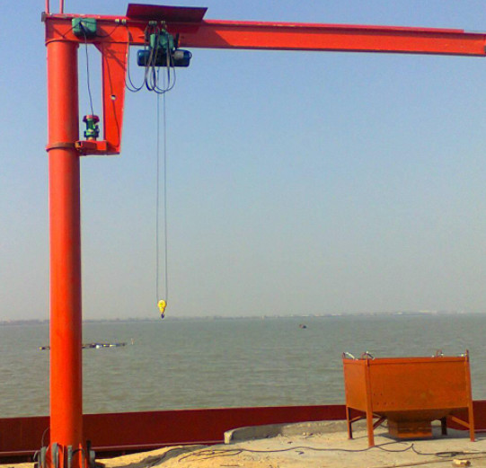 Luffing пядь установленная штендером кливера 270° крана 4.5m~6m