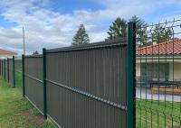 Hauteur 3030mm courbe V Mesh Clôture de sécurité avec poteaux de pêche