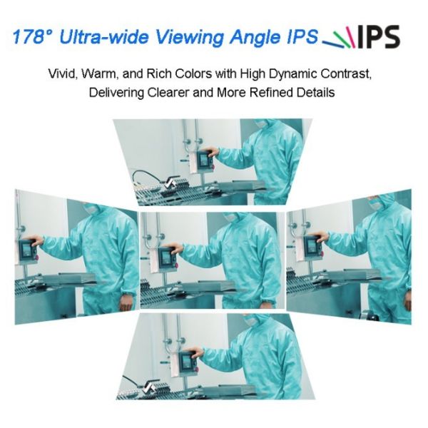 Next-Gen 13.3-inch Wireless TouchScreen Display Embedded Seamless Human-Machine Interaction