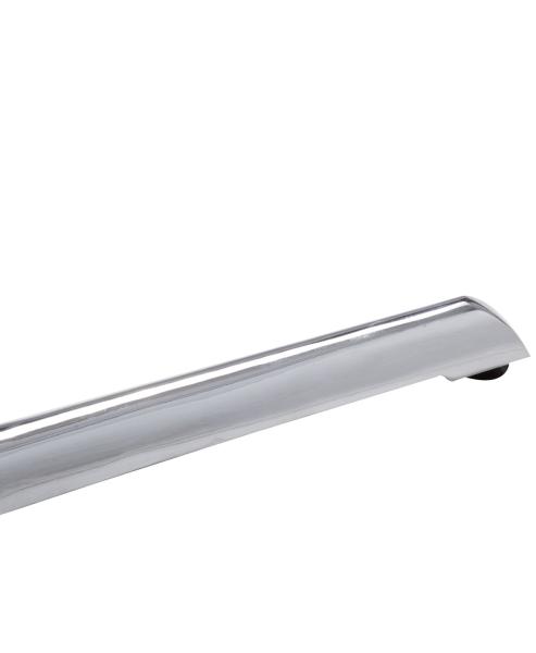 1107 Modern fashionable CHROME steel pedestal table base Aluminum Table legs