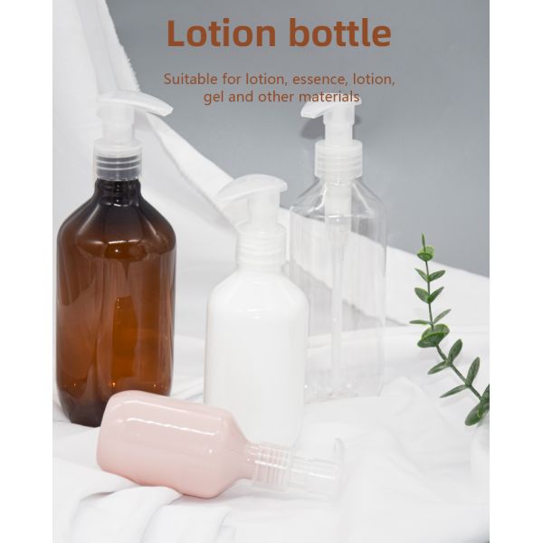 PP MONO Material PET Daily Chemical Lotion Pump Bottle 2cc 24-410 / 28-410