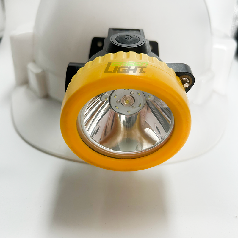Coal Mining Mining Safety Helmet Lamp One Main Light Six Auxiliary Lights 100000H Underground Mining Cap Lamp