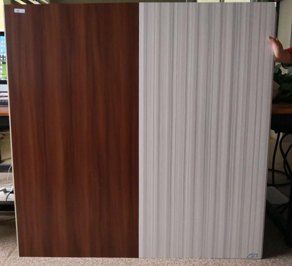 Removable PVC Wood Effect Panels ECO Friendly Plastic Wall Panels