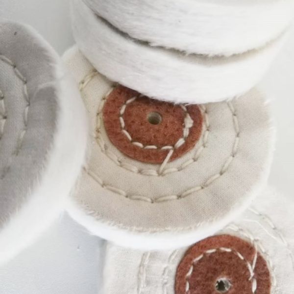 Cloth-based 4inch*50layer Cotton Buffing Wheel for Polishing Jewelry and Mirror Finishes