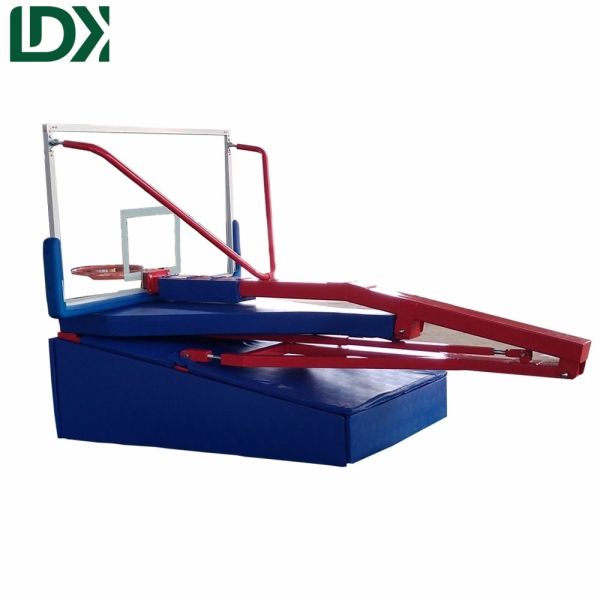 Customized Tempered Glass Basketball Training Stand Equipment Basketball Hoops