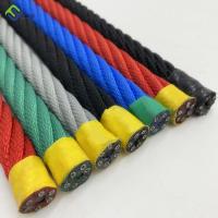6*8 FC torció el filamento 6 de la cuerda 16m m de la combinación del poliéster con base del metal