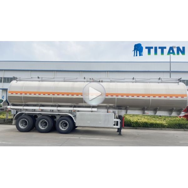 TITAN 3 Axle 40000L Aluminum Tanker Trailers for Sale| Aluminum Tankers for Sale