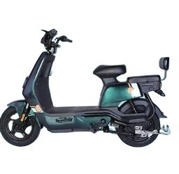 60V Herd Rear Hub Motor Single Speed Race Bike with 14*2.5 Tubeless Tire Size and Steel Frame