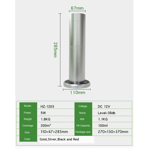Commercial KTV Aroma Diffuser Touch Screen Control Scent Air Diffuser Machine