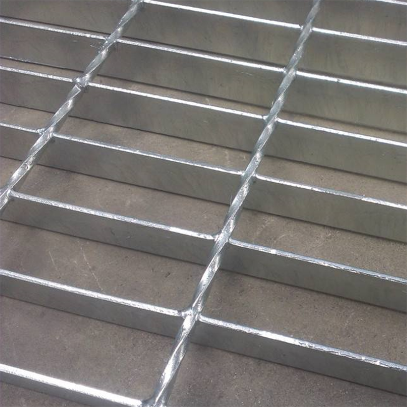 Hot dipped galvanized Steel serrated and smooth Grating