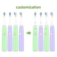 Silicone Head Long Standby Kids Electric Toothbrush Childrens Rechargeable Toothbrush
