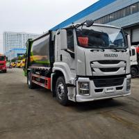 Camion-poubelle à compression, Camion compacteur Isuzu pour le transport des ordures