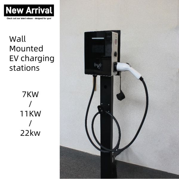 Wall-mounted EV Charging Pile 7KW 32A Single Phase AC Electric Vehicle Charger for Home Use
