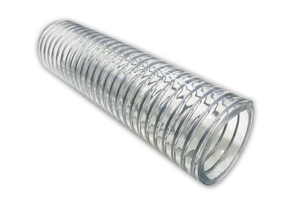 High quality pvc spiral spring reinforced transparent hose pvc steel wire reinforced hose