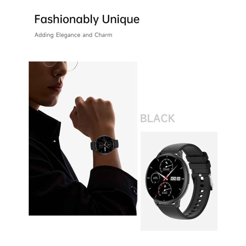 Bluetooth Call Fitness Smart Watch with Heart Rate Blood Oxygen Sleep Monitor IP67 Waterproof Multi-Sport Tracker for iOS Android