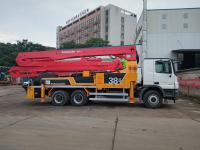 Maquinaria de construção 2012 caminhão usado da bomba concreta de bombeamento concreto da bomba de Putzmeister 38m Beton do ano