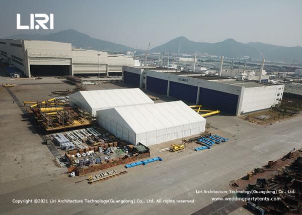 35m x 40m Warehouse Industrial Storage Tent With Sliding Door