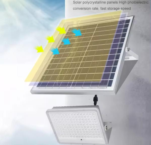IP67 50w 120w 150w 200w Led Solar Panel Flood Lights High Efficiency Super Bright