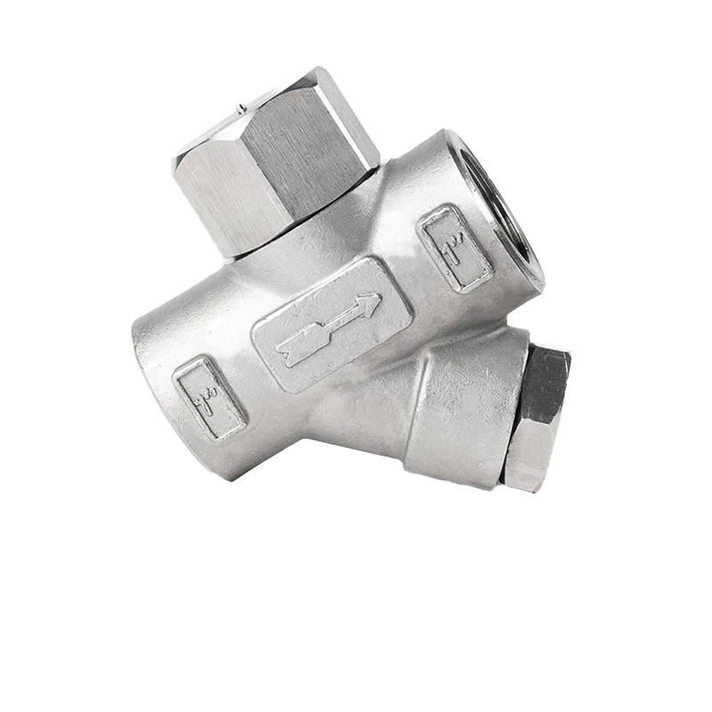 High Efficiency 304 Stainless Steel Y-Type Thermodynamic Steam Trap PN16 Disc Trap for Industrial Steam Pipeline