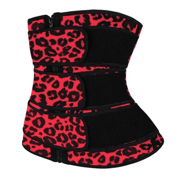 Correia de With Zipper And do instrutor da cintura da cópia do leopardo do núcleo para o uso diário