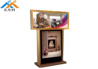 señalización electrónica de Digitaces de la publicidad 500cd/㎡ tótem del Lcd de 65 pulgadas para el centro comercial