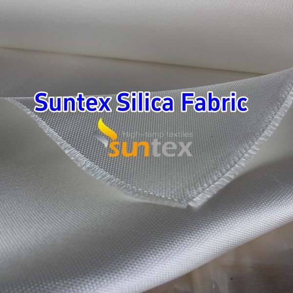 1700℃ High Purity Silica Fabric 96% SiO2 Fire Resistant Industrial Thermal Insulation Cloth Suntex Factory Supply