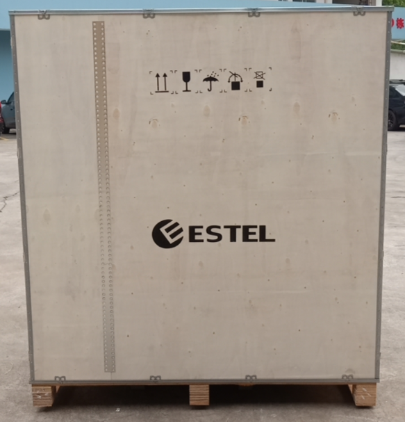 Floor Mount Telecom Outdoor Cabinet Assembled / Welded Stucture Air Conditioner Cooling