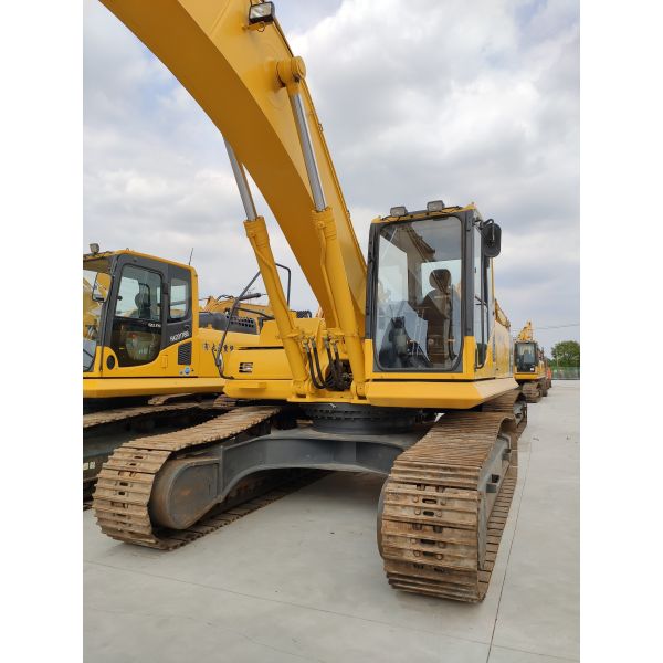 Pc 350 Использованный экскаваторный кавальщик с гидравлическим клапаном KYB и 600-миллиметровой шнуркой