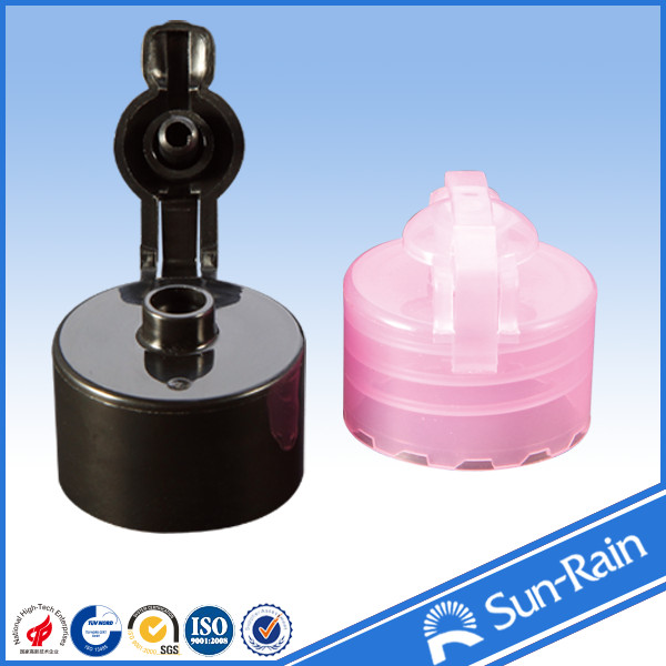 Green 24/410 Plastic Bottle Cap for empty bottle , snap fit cap