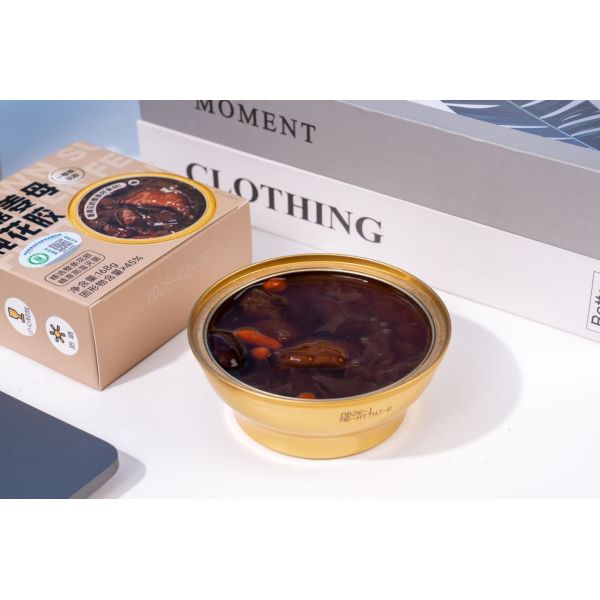 Ready-to-eat nutritional meal replacement Collagen supplementation Brown Sugar Ginger Fish Maw Porridge Mild and cold-repelling Rich in natural minerals Convenient and ready-to-eat nutritional supplement