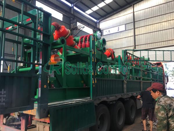 O Desilter de limpeza de Desander do equipamento da lama compacta combinou cones