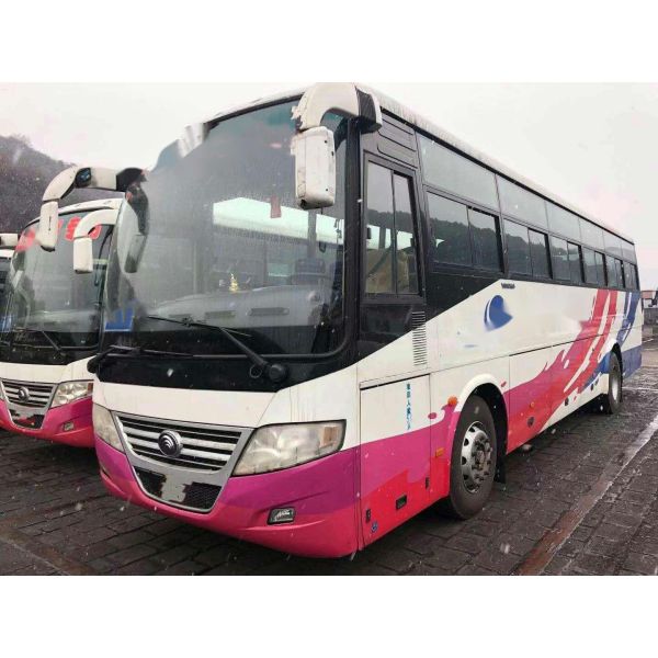 A cidade usada do passageiro da excursão de Yutong ônibus interurbanos longos de segunda mão transporta o treinador diesel usado Buses de LHD