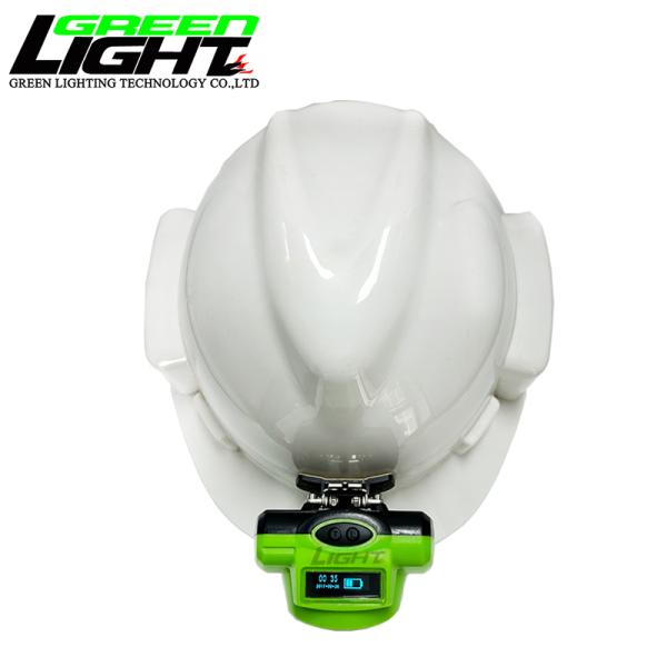 Cordless Rechargeable LED Mining Lamp with 3.7v 7Ah Li-ion Battery Adjustable Stainless Steel Clip and Magnetic Charging Port