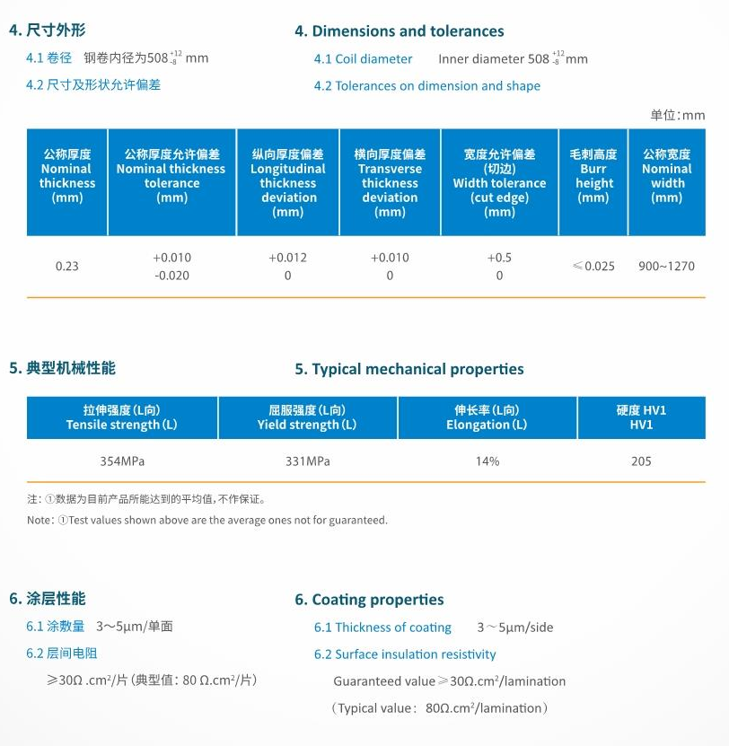 B23RD090 Silicon Steel Coil Electrical 0.23mm Oriented For Power Distribution