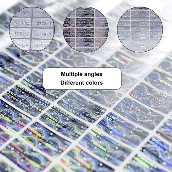 Hologram Uv Anti Counterfeiting Label  Manufacturer Fluorescent Printing