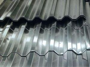 Corrugated Structure Galvanised Roofing Sheets , Galvanized Metal Roofing