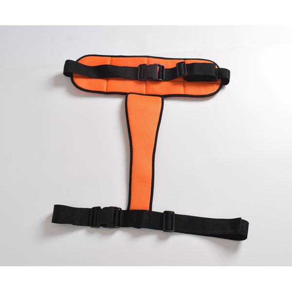 Оранжевая губка понижения давления ремня безопасности кресло-коляскы цвета