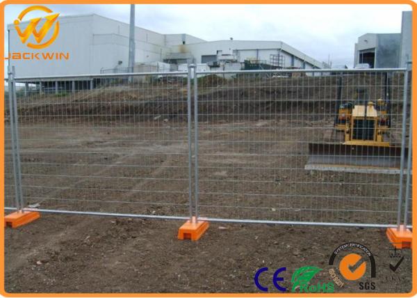 Galvanized Welded Wire Mesh Standard Site Temporary Safety Fence Panel for Construction / Garden