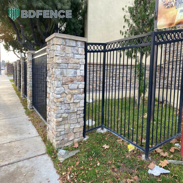 Protección de máquinas de vallas de acero tubulares amortiguadoras de vibraciones