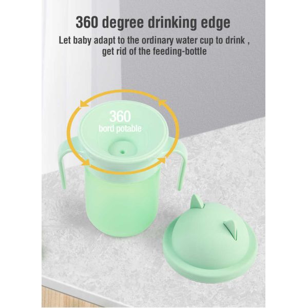 200 мл чашки для младенцев для младенцев для младенцев для 3 месяцев Оранжевый