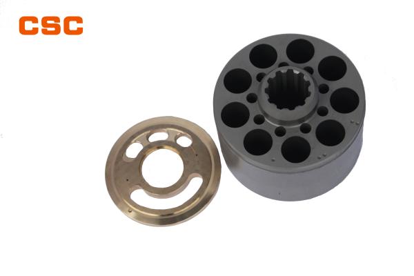 Bloco de cilindro novo de Kawasaki K3V63 com a bandeja de óleo para CAT312 ZAX450/470