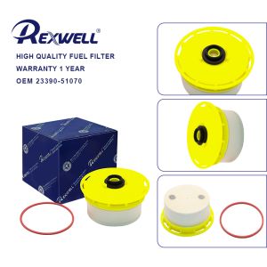 23390-51070 23390-51020 Diesel Fuel Filter For Toyota Land Cruiser Lexus LX450 VDJ200 200 Series