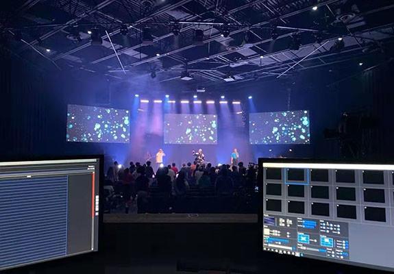 Light Weight IP40 P3.91 Stage Rental LED Display With Nationstar LEDs