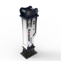 Casque type disjoncteur hydraulique pour la construction lourde avec alliage résistant à l'usure et 155Mm Chisel pour des performances supérieures