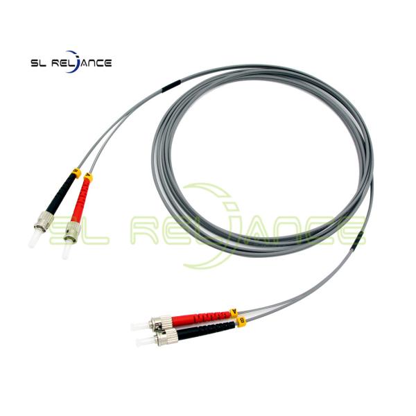 ST interno dos cabos de remendo da fibra ótica de FTTB FTTX 2.0mm à ligação em ponte da fibra do ST