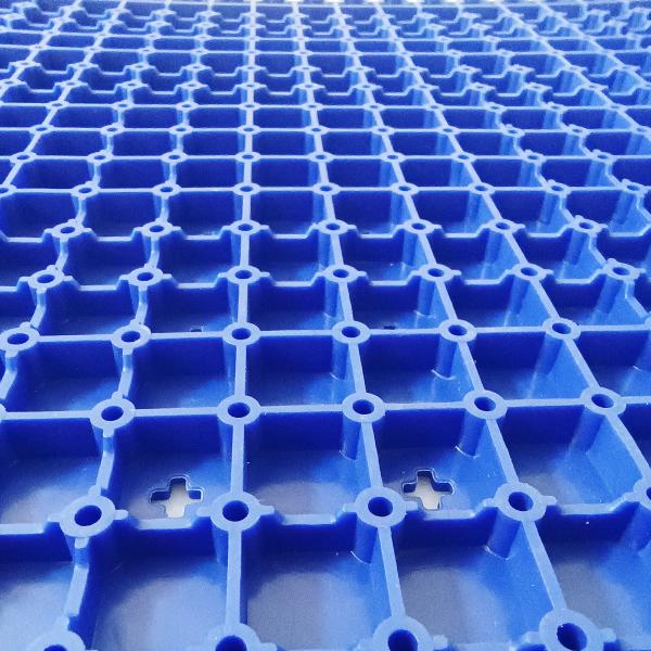 Outdoor Sports Flooring Gray PP Tiles for Volleyball Tennis Badminton and Basketball Court